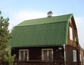 Мансардная крыша на даче