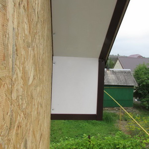 крыша дома. сэндвич панели 24мм для отделки крыши